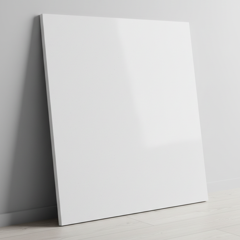 لوح أبيض 60x60 - مقرب وواضح