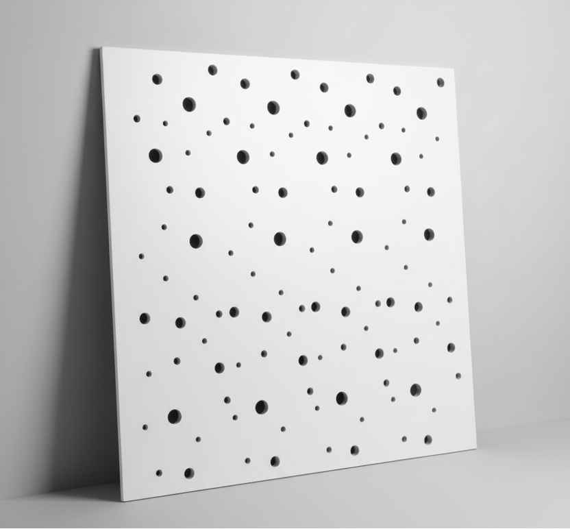 بلاطة صوتية - نفس نمط الثقوب