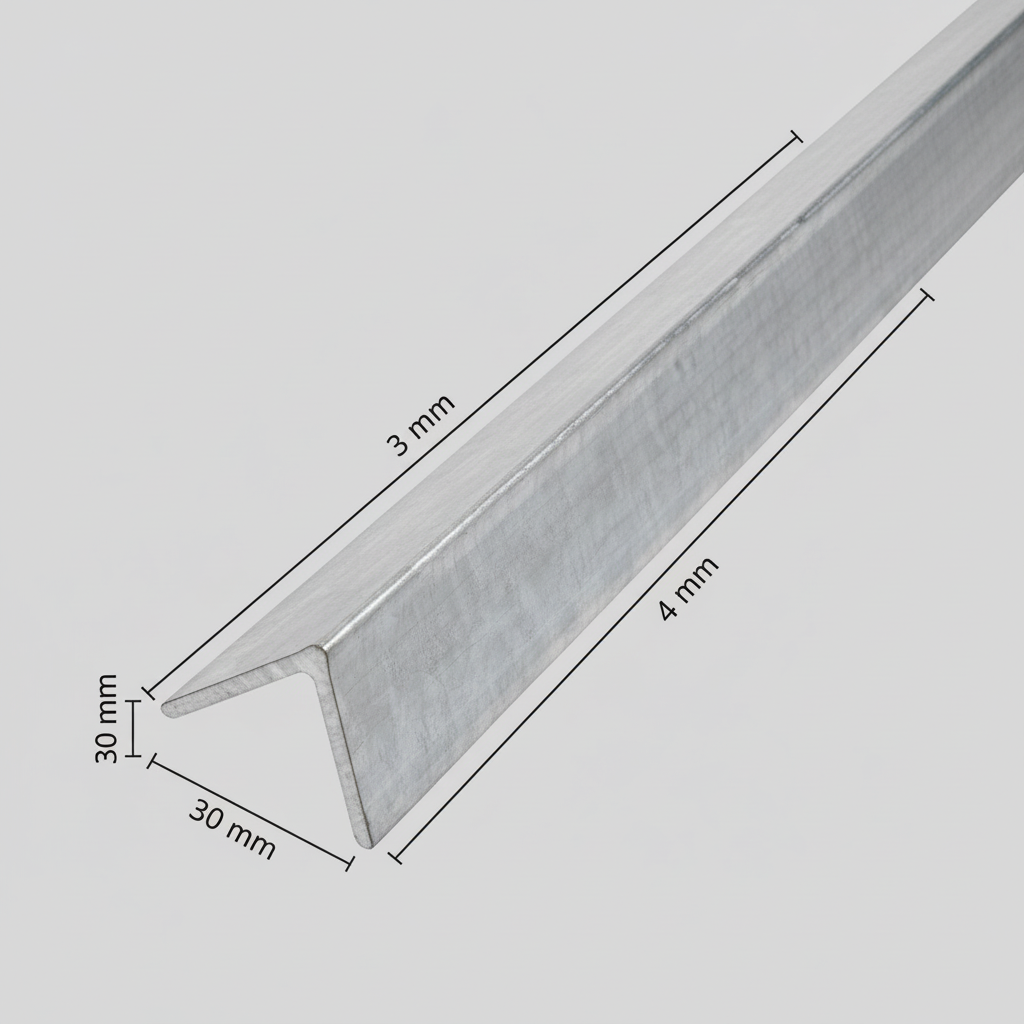 CORNIERE 30x30 with dimensions - gray background