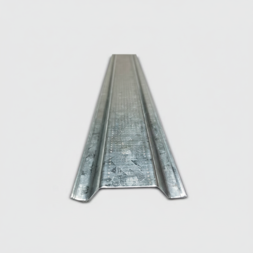 OMEGA profile with perforations - gray background