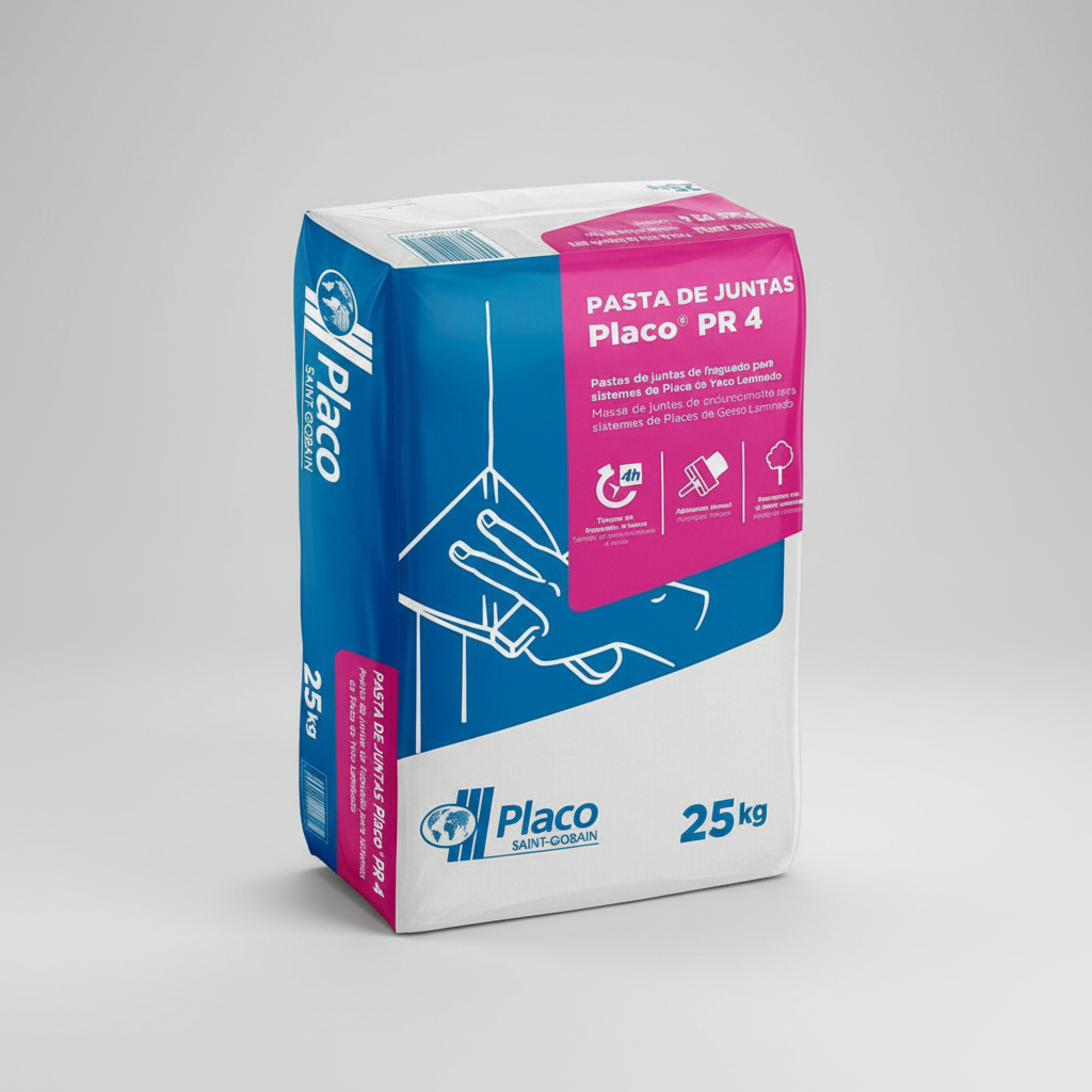 Placo PR4 fast setting joint compound bag - square format