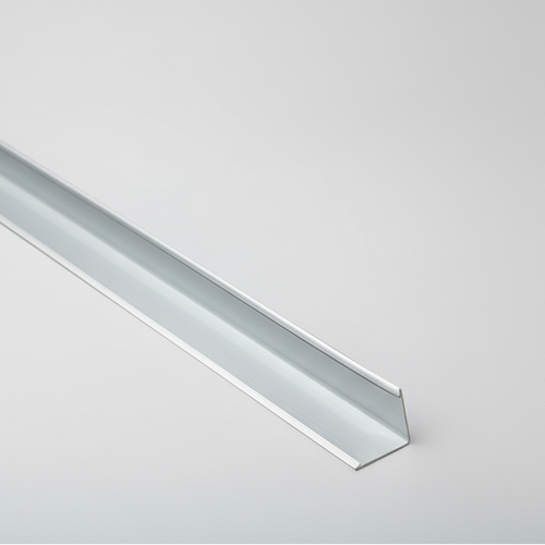 Silver corner angle trim - very distant view