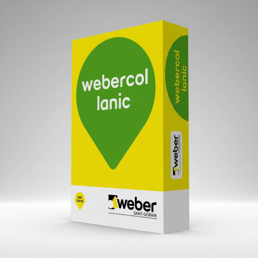 Weber webercol lanic bag - square format gray background